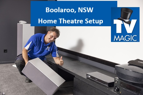 Boolaroo NSW Home Theatre Setup
