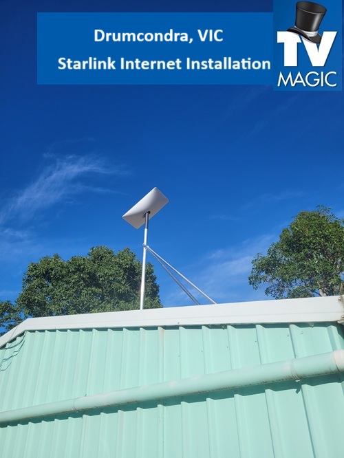 Drumcondra VIC Starlink internet Installation