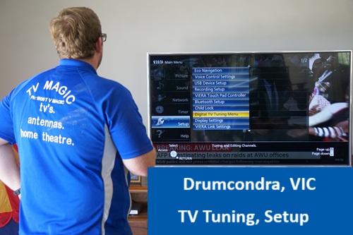 Drumcondra VIC TV Tuning and Setup