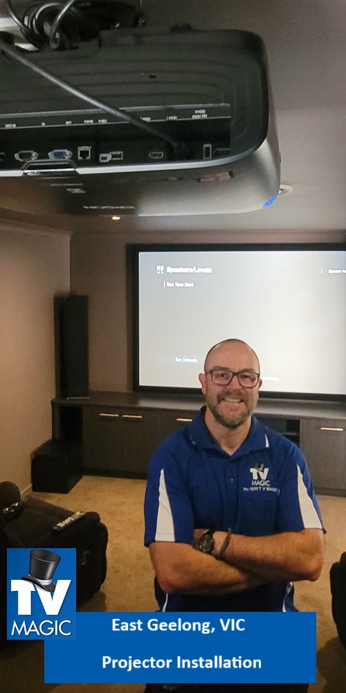 East Geelong VIC Projector Installation