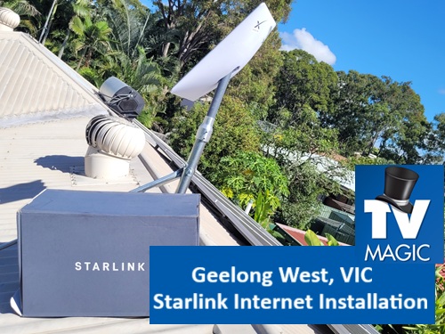 Geelong West Starlink Internet Installation