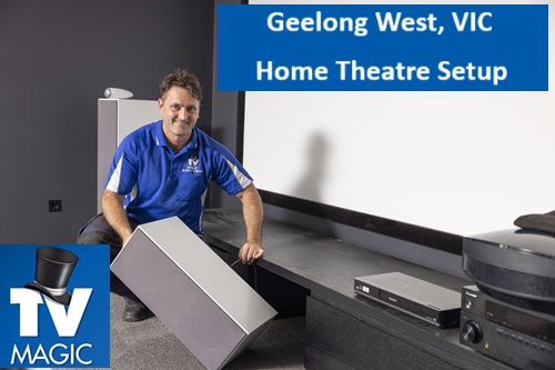 Geelong West VIC Home Theatre Setup