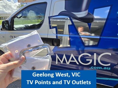 Geelong West VIC TV Points and TV Outlets