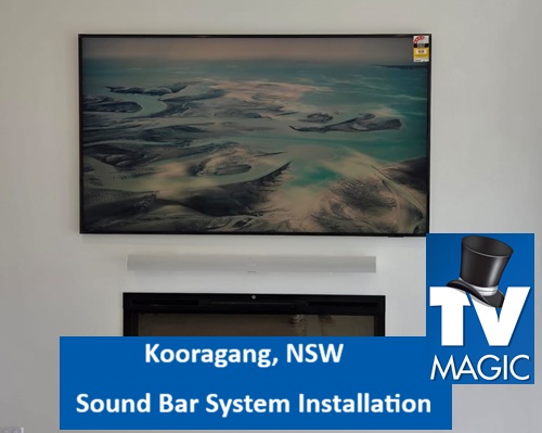 Kooragang NSW Sound bar Installation