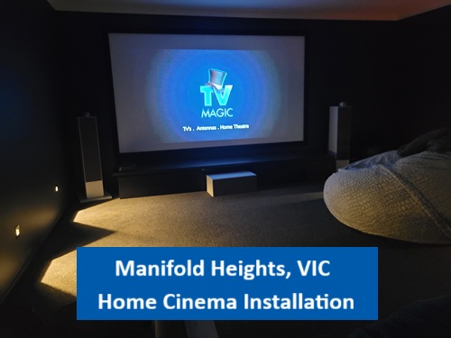 Manifold Heights VIC Home Cinema Installation