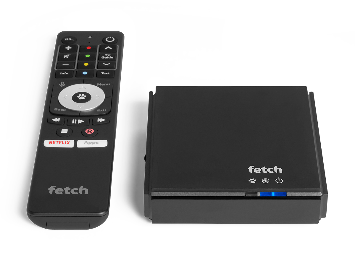 Fetch Tv Box and Remote