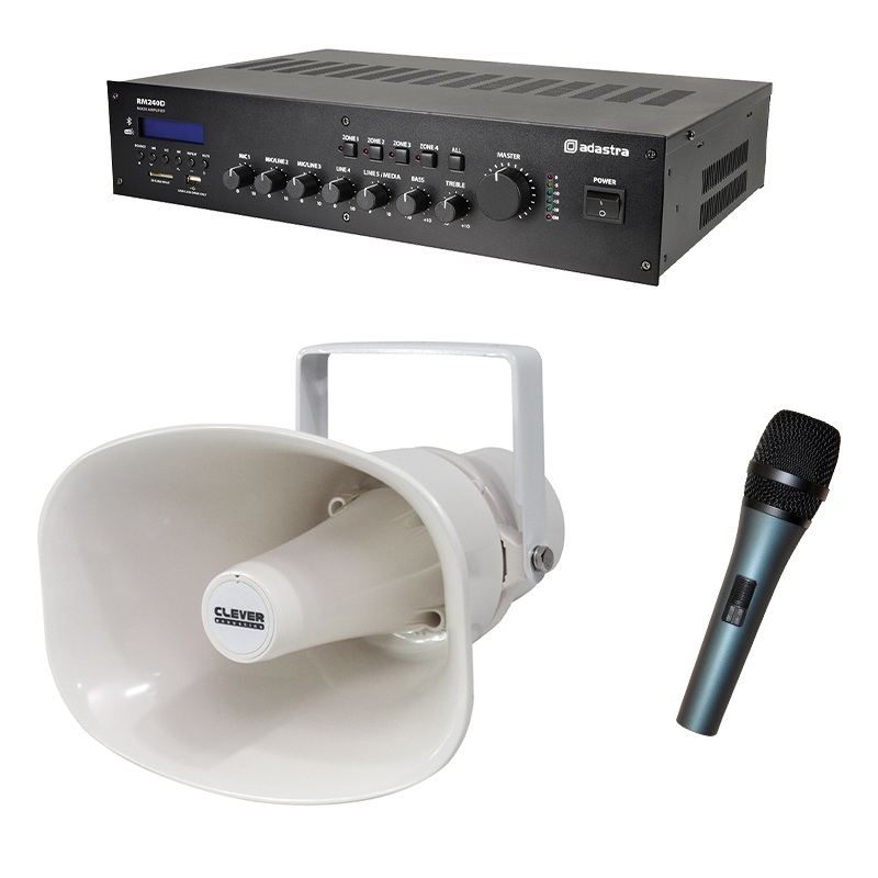 PA System For Sports Oval Club House