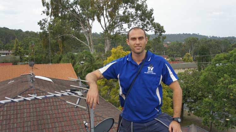 coomera satellite foxtel dish installation