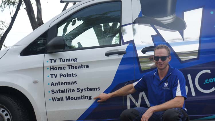 hope island tv antenna installation reception repair