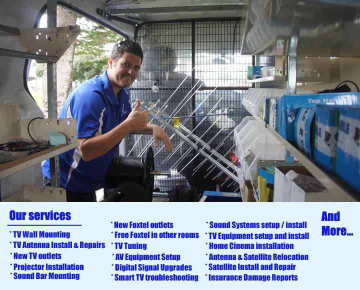tv aerial signal booster worongary gold coast