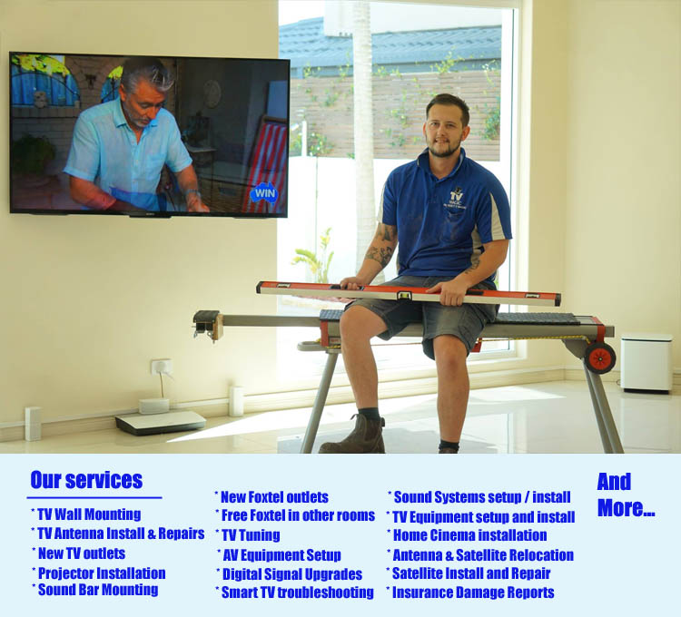 yatala tv wall mounting sound bar gold coast