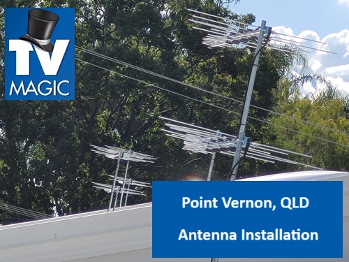 Point Vernon QLD Antenna installation