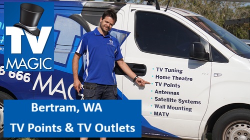 Bertram WA TV Points and TV Outlets