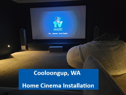 Cooloongup WA Home Cinema Installation
