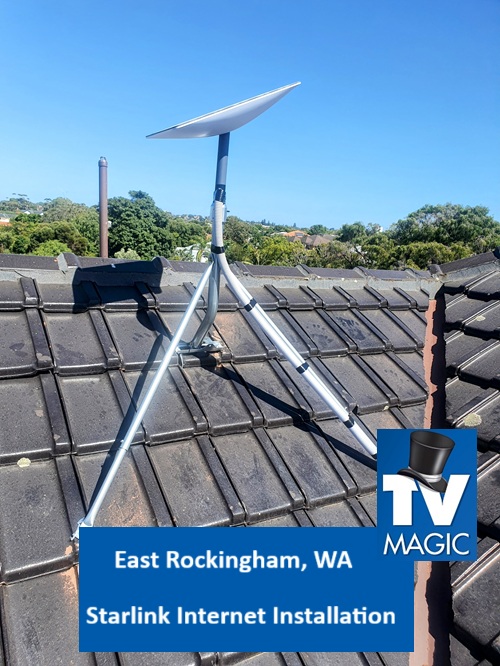East Rockingham WA Starlink Internet Installation