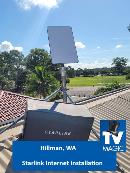 Hillman WA Starlink Internet Installation