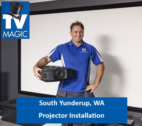 South Yunderup WA Projector Installation