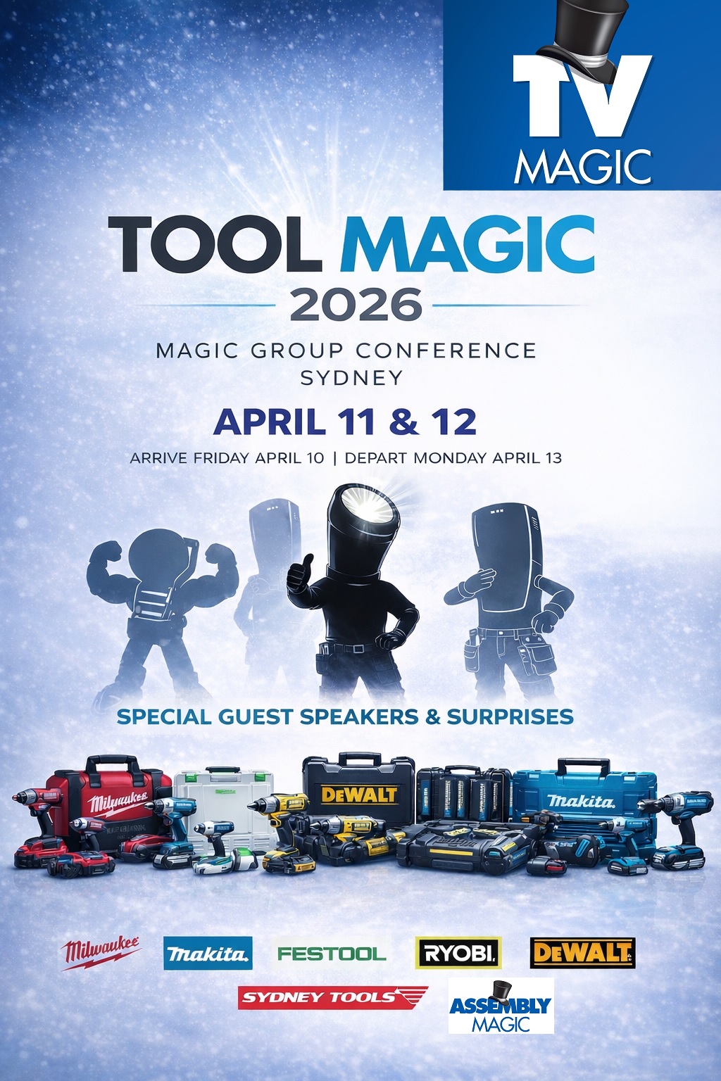 Tool Magic Invitation
