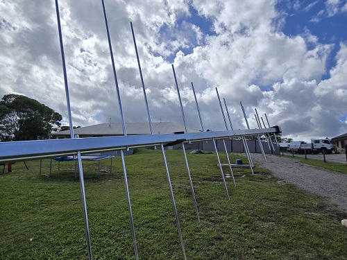 Close up of an antenna