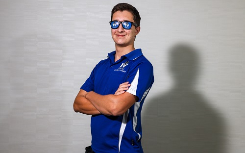 Technician Keith, wearing TV Magic sunglasses