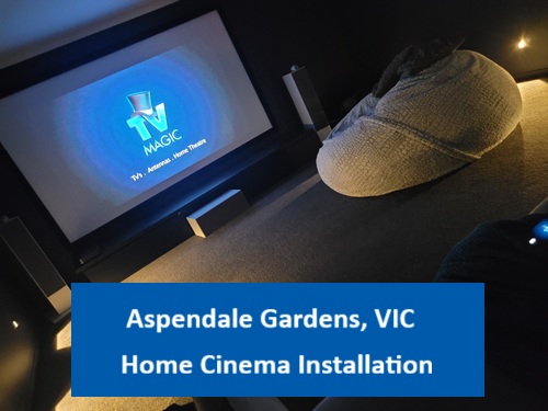 Aspendale Gardens VIC Home Cinema Installation