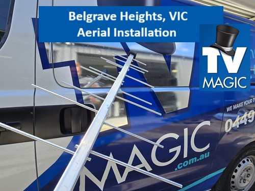 Belgrave Heights VIC Aerial Installation