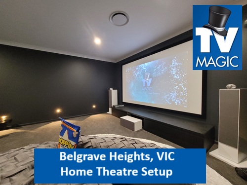Belgrave Heights VIC Home Theatre Setup