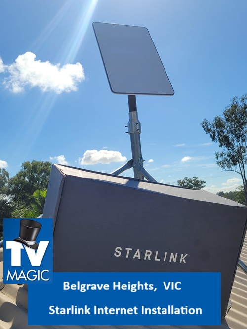 Belgrave Heights VIC Starlink Internet Installation
