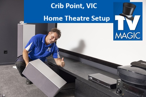 Crib Point VIC Home Theatre Setup