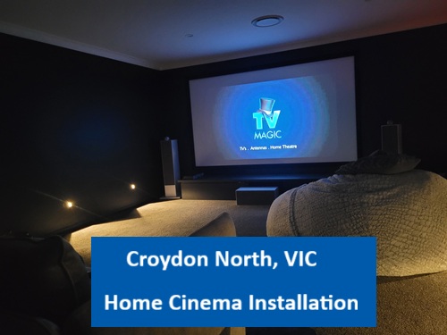 Croydon North VIC Home Cinema Installation