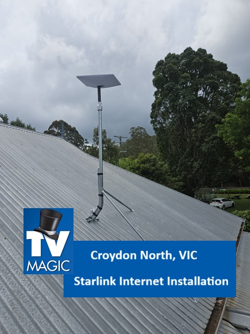 Croydon North VIC Starlink Internet Installation