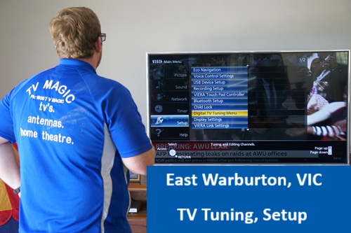 East Warburton VIC TV Tuning Setup