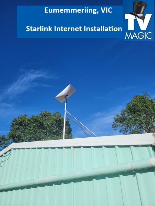 Eumemmerring VIC Starlink Internet Installation