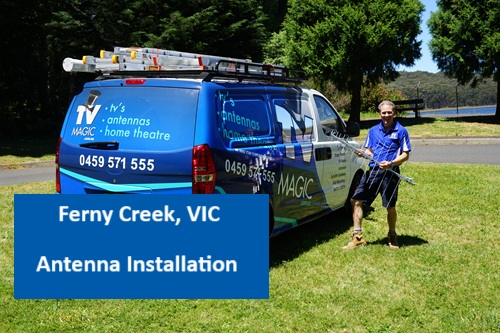 Ferny Creek VIC Antenna Installation