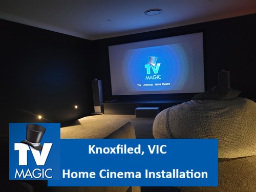Knoxfield VIC Home Cinema Installation