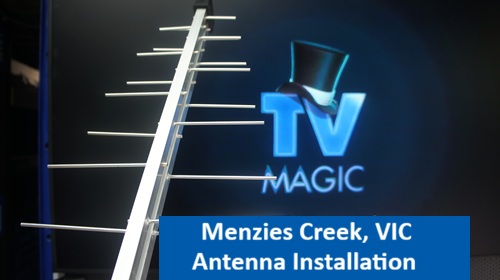 Menzies Creek VIC Antenna Installation