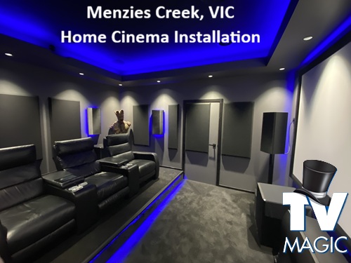 Menzies Creek VIC Home Cinema Installation