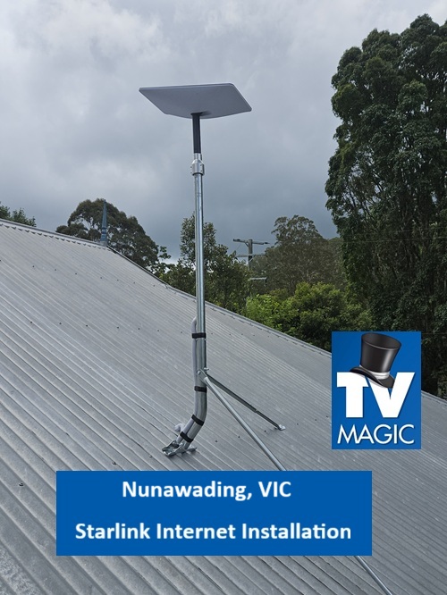 Nunawading VIC Starlink Internet Installation