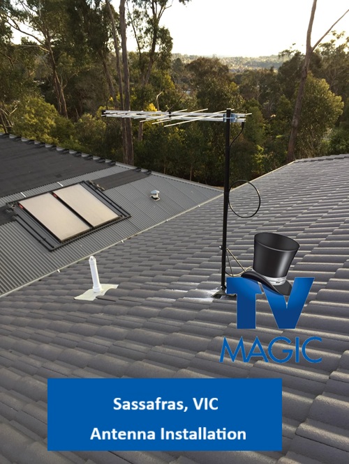 Sassafras VIC Antenna Installation