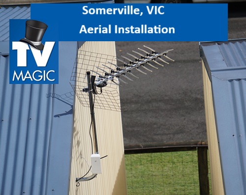 Somerville VIC Aerial Installation