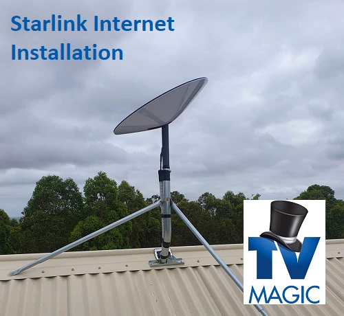 Starlink kit installation by Craig - TV Magic