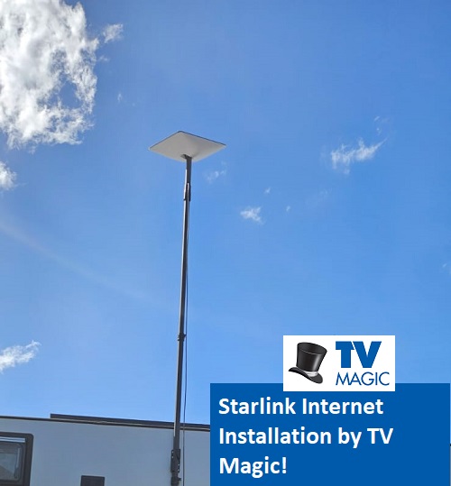 A TV Magic Starlink Installation