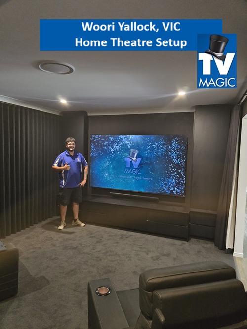 Woori Yallock VIC Home Theatre Setup