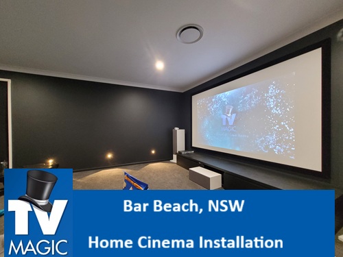 Bar Beach NSW Home Cinema Installation