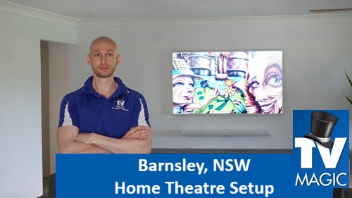 Barnsley NSW Home Theatre Setup