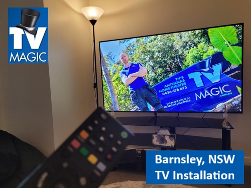 Barnsley NSW TV Installation