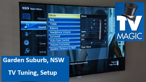 Garden Suburb NSW TV Tuning Setup