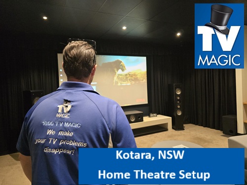 Kotara NSW Home Theatre Sertup