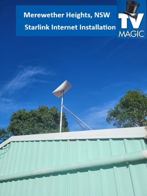 Merewether Heights NSW Starlink Internet Installation