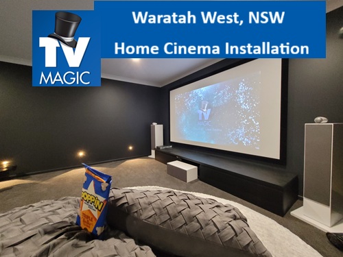 Waratah West NSW Home Cinema Installation